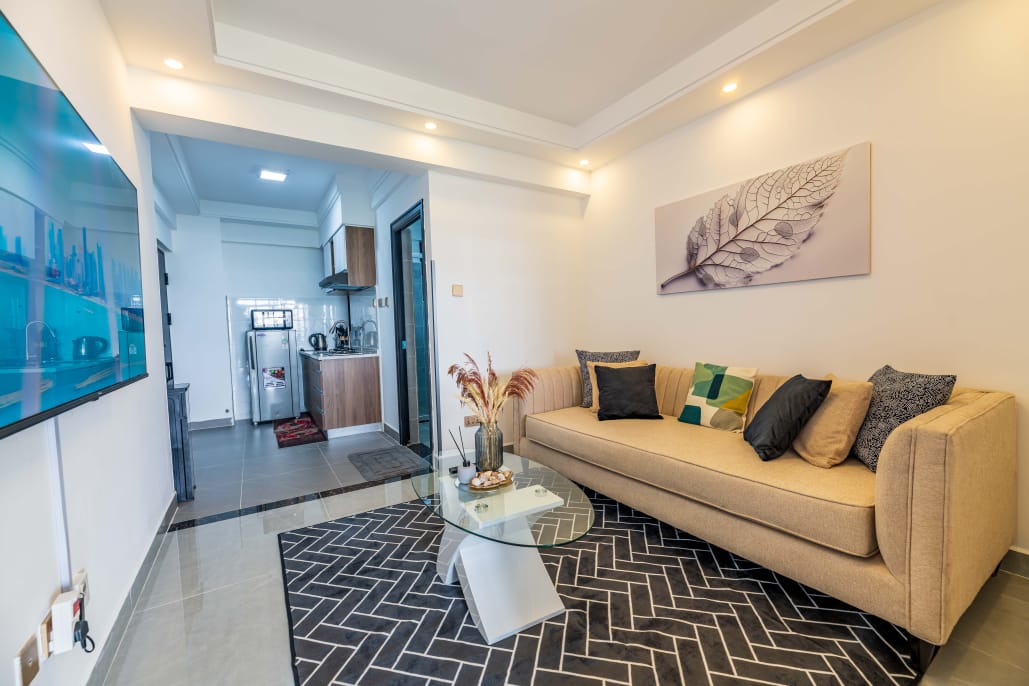 Partitioned Studio Apartment – Valley Heights Kilimani